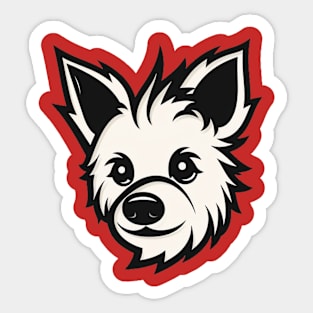 Cute dog Sticker